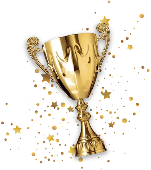 Gold trophy